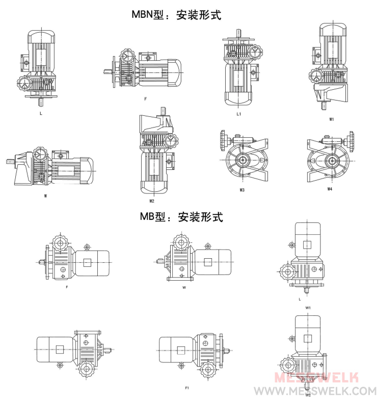 MB无极变速器安装形式