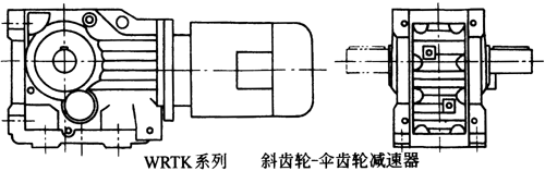 WRTK系列斜齿轮-伞齿轮减速机产品特点及性能参数(图1) WRTK系列斜齿轮-伞齿轮减速机产品特点及性能参数(图1)