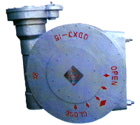QDX3-C系列部分回转型阀门电动装置外形及安装尺寸(图1)