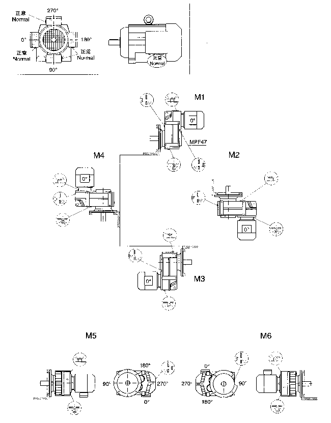 MPF/MPAF/MPAZ37-157安装形式图(图1)