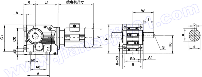 WK系列弧齿锥齿轮硬齿面减速机