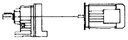 QSK..Y2..减速机选型表（按功率选）（功率0.12kW）(图1)
