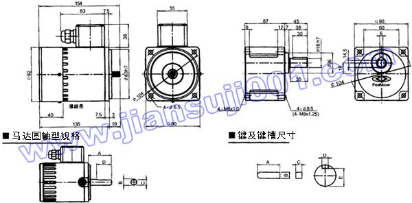 三相感应马达附接线盒（出力60W-90W）(图2)