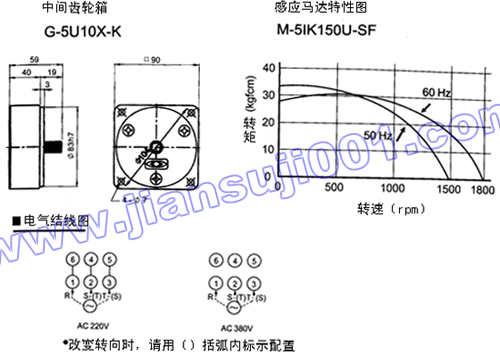 三相感应马达（出力120W-150W）(图4)